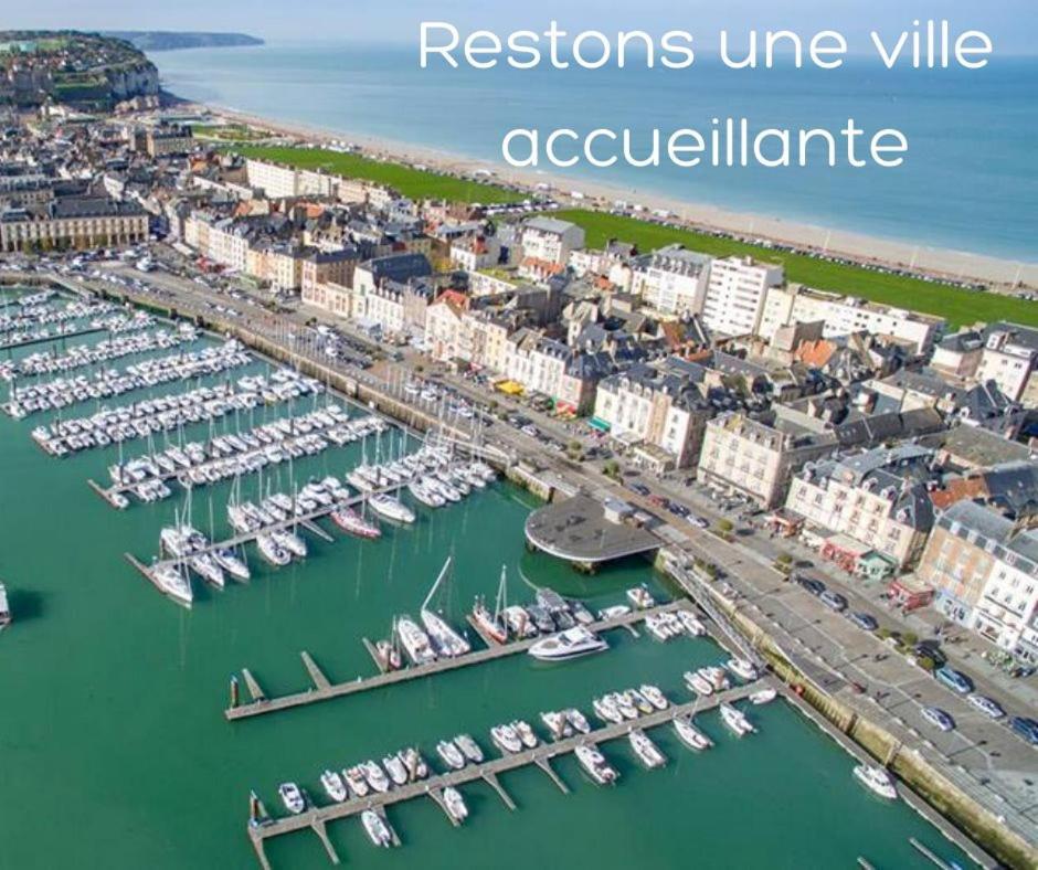 QUAI 65, 3 pièces sur le port, à 250 m de la rue piétonne et de la mer Dieppe Exterior foto